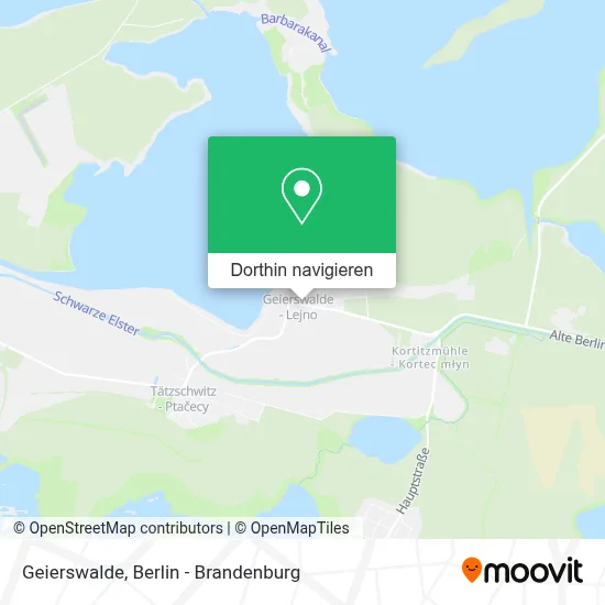 Geierswalde Karte