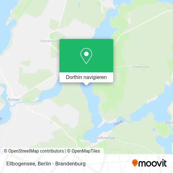 Ellbogensee Karte