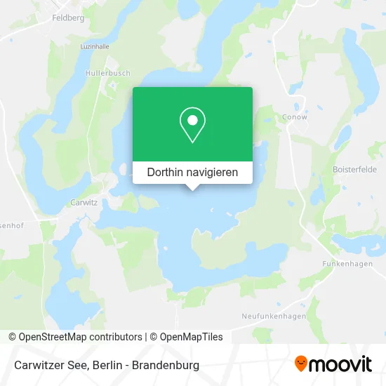 Carwitzer See Karte