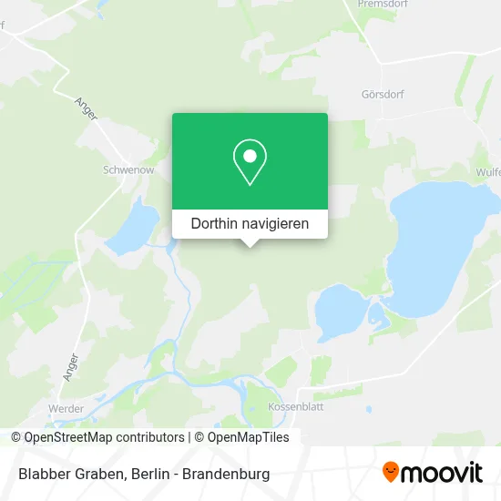 Blabber Graben Karte