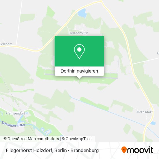 Fliegerhorst Holzdorf Karte