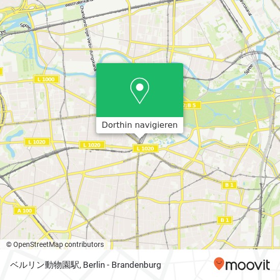 ベルリン動物園駅 Karte