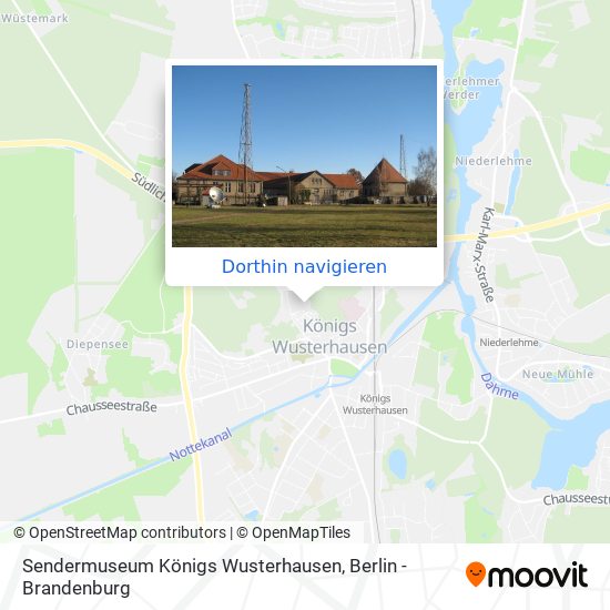 Sendermuseum Königs Wusterhausen Karte
