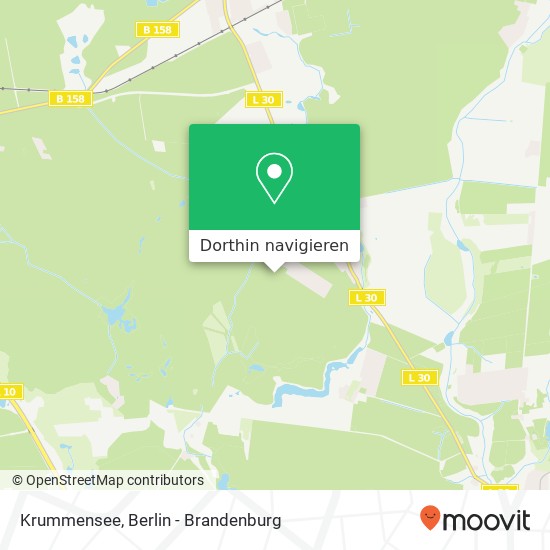 Krummensee, Krummensee, 16356 Werneuchen, Deutschland Karte