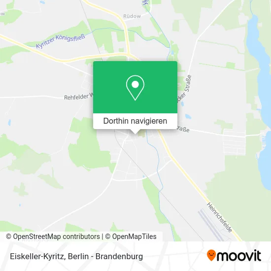 Eiskeller-Kyritz Karte