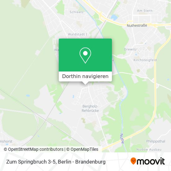 Zum Springbruch 3-5 Karte