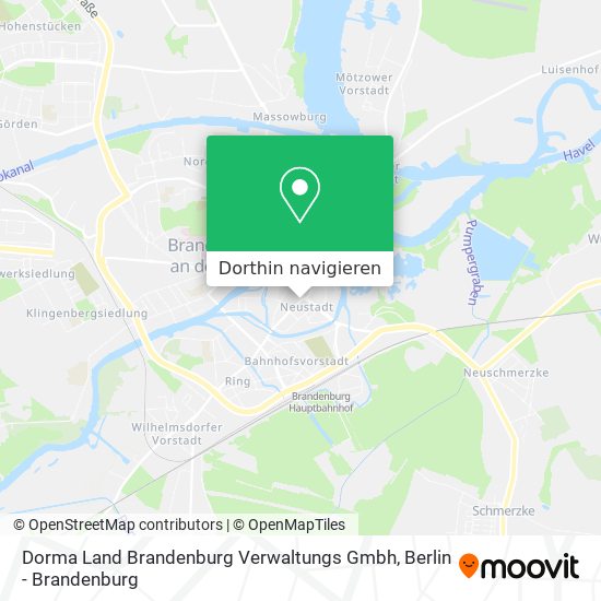 Dorma Land Brandenburg Verwaltungs Gmbh Karte
