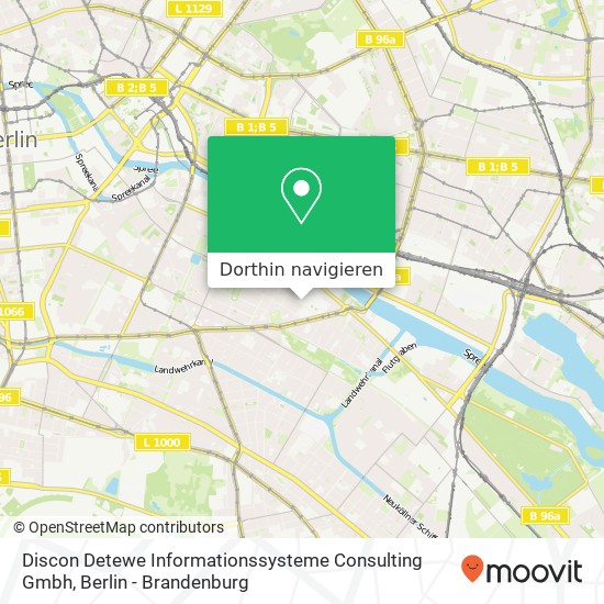 Discon Detewe Informationssysteme Consulting Gmbh Karte