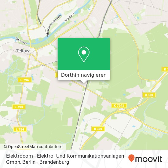 Elektrocom - Elektro- Und Kommunikationsanlagen Gmbh Karte