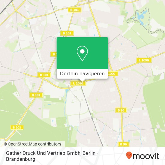 Gather Druck Und Vertrieb Gmbh Karte