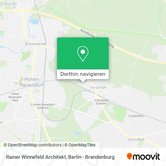 Rainer Winnefeld Architekt Karte