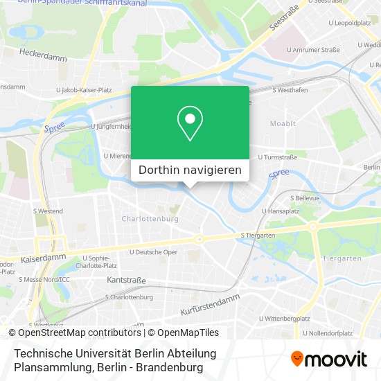 Technische Universität Berlin Abteilung Plansammlung Karte
