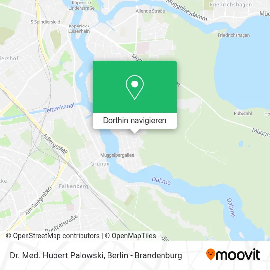 Dr. Med. Hubert Palowski Karte