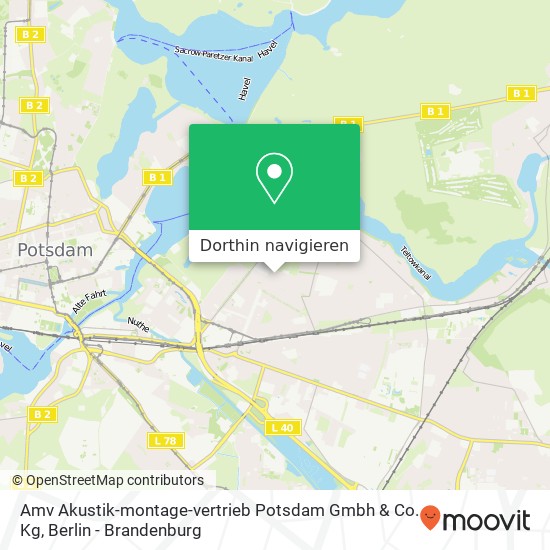 Amv Akustik-montage-vertrieb Potsdam Gmbh & Co. Kg Karte