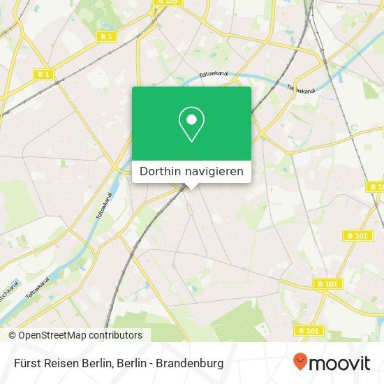 Fürst Reisen Berlin Karte