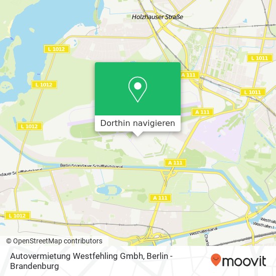 Autovermietung Westfehling Gmbh Karte