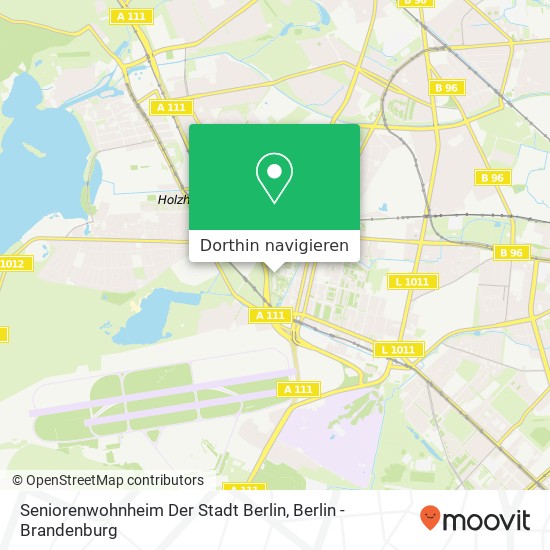 Seniorenwohnheim Der Stadt Berlin Karte