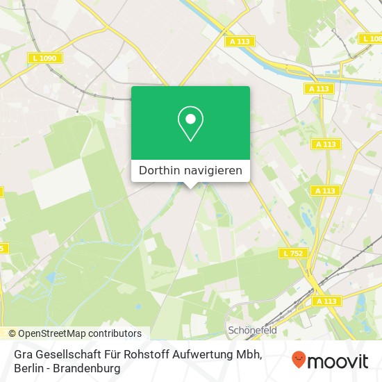 Gra Gesellschaft Für Rohstoff Aufwertung Mbh Karte