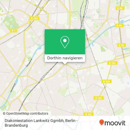 Diakoniestation Lankwitz Ggmbh Karte