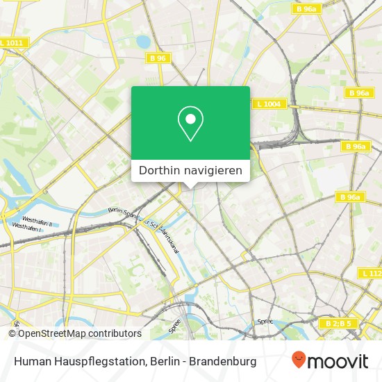 Human Hauspflegstation Karte
