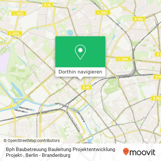 Bph Baubetreuung Bauleitung Projektentwicklung Projekt- Karte