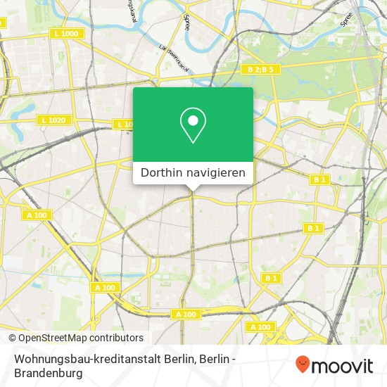 Wohnungsbau-kreditanstalt Berlin Karte