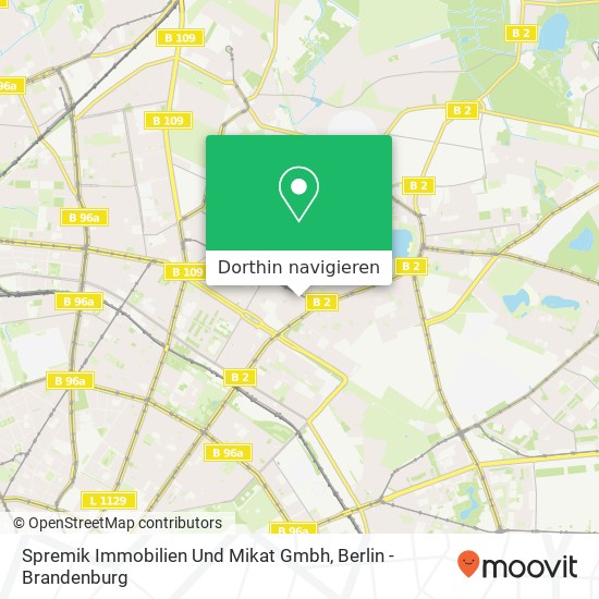 Spremik Immobilien Und Mikat Gmbh Karte