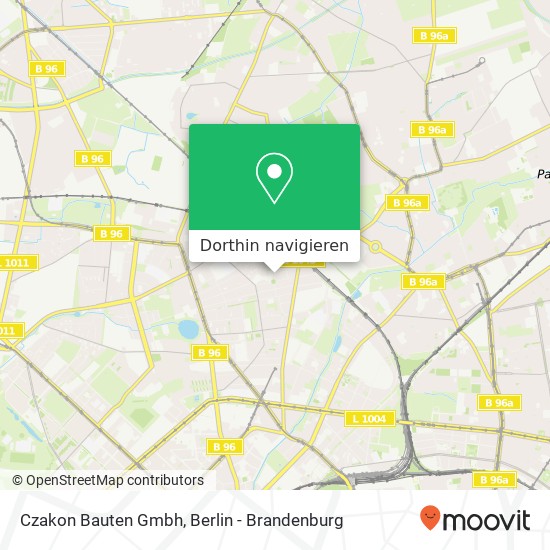 Czakon Bauten Gmbh Karte