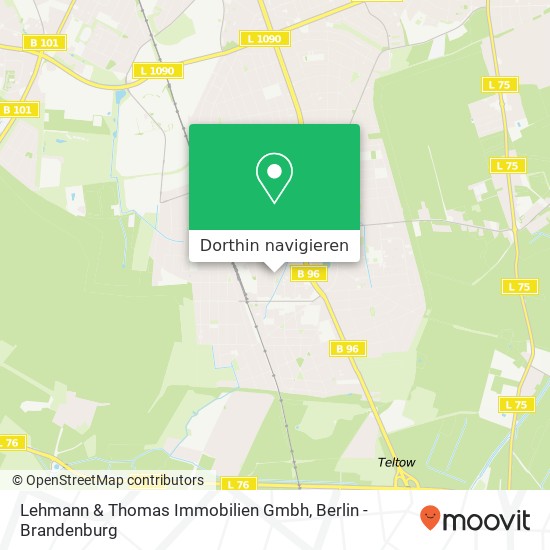 Lehmann & Thomas Immobilien Gmbh Karte