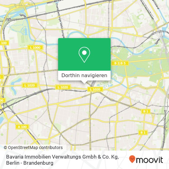 Bavaria Immobilien Verwaltungs Gmbh & Co. Kg Karte