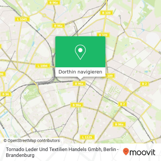 Tornado Leder Und Textilien Handels Gmbh Karte