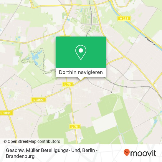 Geschw. Müller Beteiligungs- Und Karte