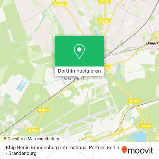 Bbip Berlin Brandenburg International Partner Karte