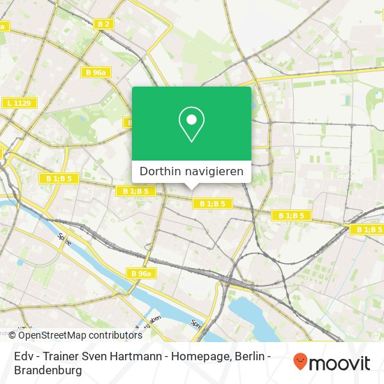 Edv - Trainer Sven Hartmann - Homepage Karte