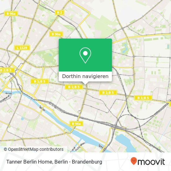 Tanner Berlin Home Karte