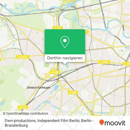 Own-productions, Independent Film Berlin Karte