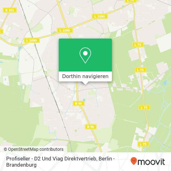 Profiseller - D2 Und Viag Direktvertrieb Karte