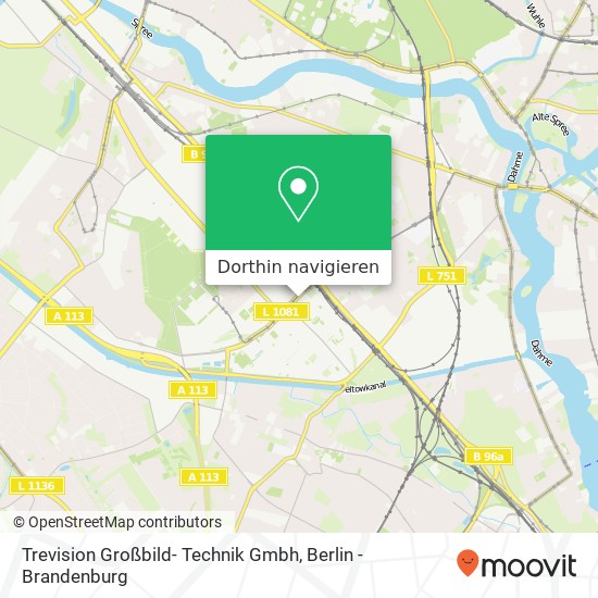 Trevision Großbild- Technik Gmbh Karte