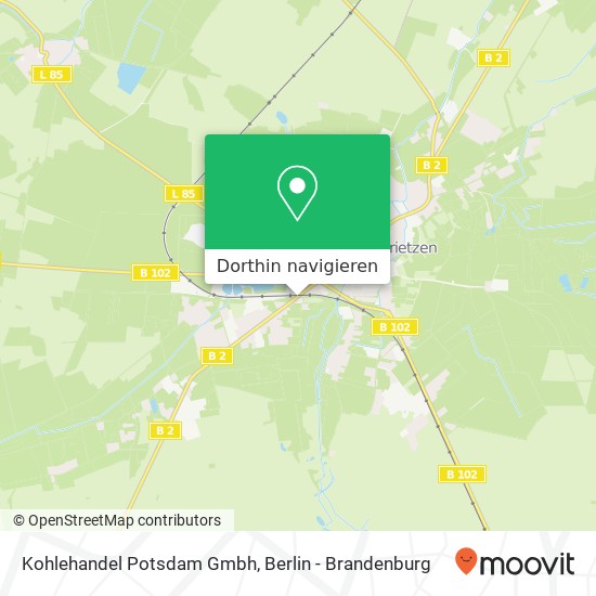 Kohlehandel Potsdam Gmbh Karte