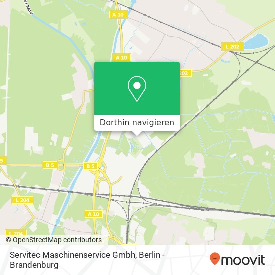 Servitec Maschinenservice Gmbh Karte