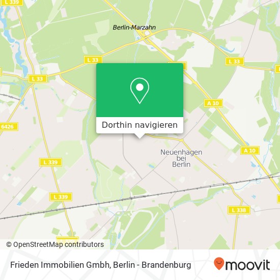 Frieden Immobilien Gmbh Karte