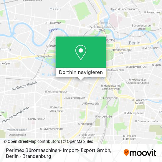Perimex Büromaschinen- Import- Export Gmbh Karte