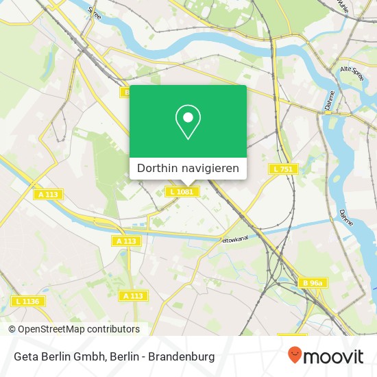 Geta Berlin Gmbh Karte