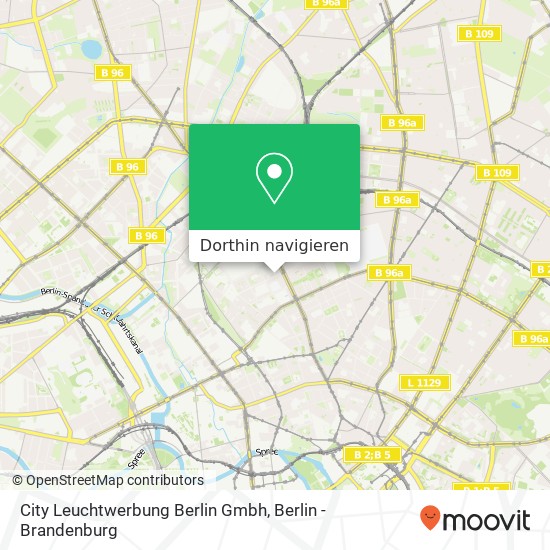 City Leuchtwerbung Berlin Gmbh Karte