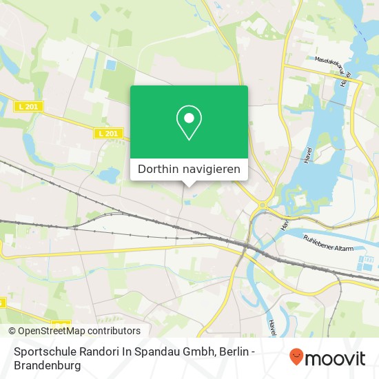 Sportschule Randori In Spandau Gmbh Karte