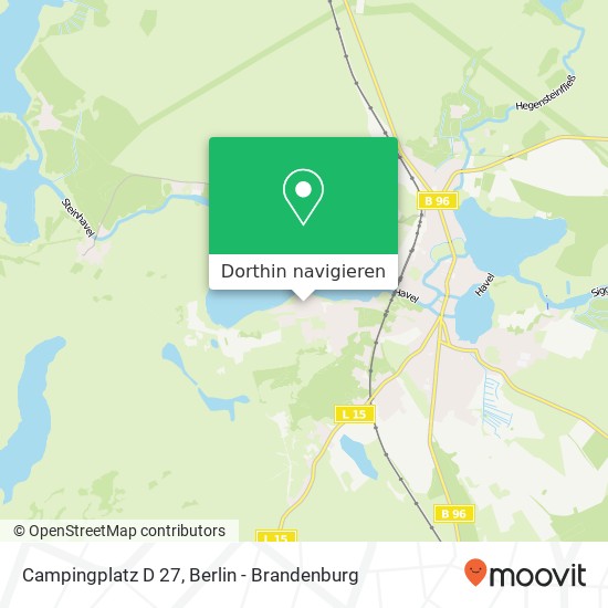 Campingplatz D 27 Karte