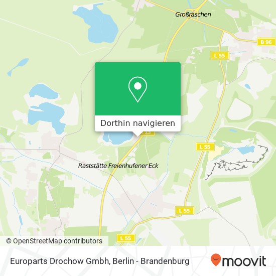 Europarts Drochow Gmbh Karte