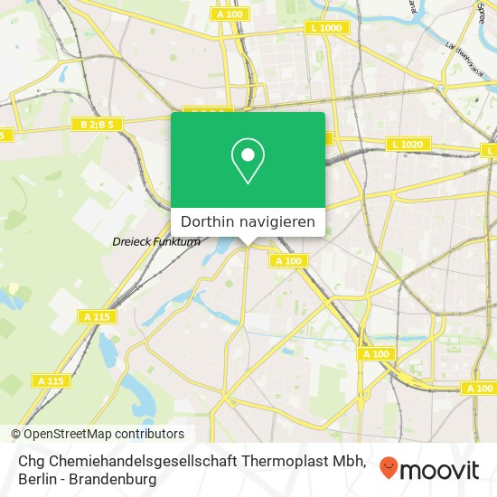 Chg Chemiehandelsgesellschaft Thermoplast Mbh Karte