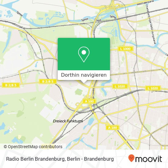 Radio Berlin Brandenburg Karte