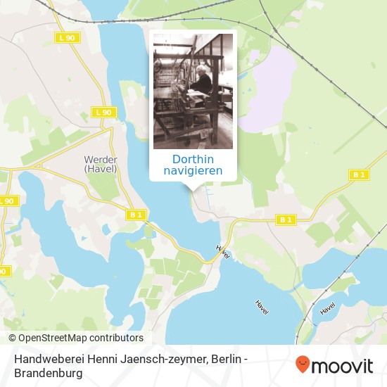 Handweberei Henni Jaensch-zeymer Karte